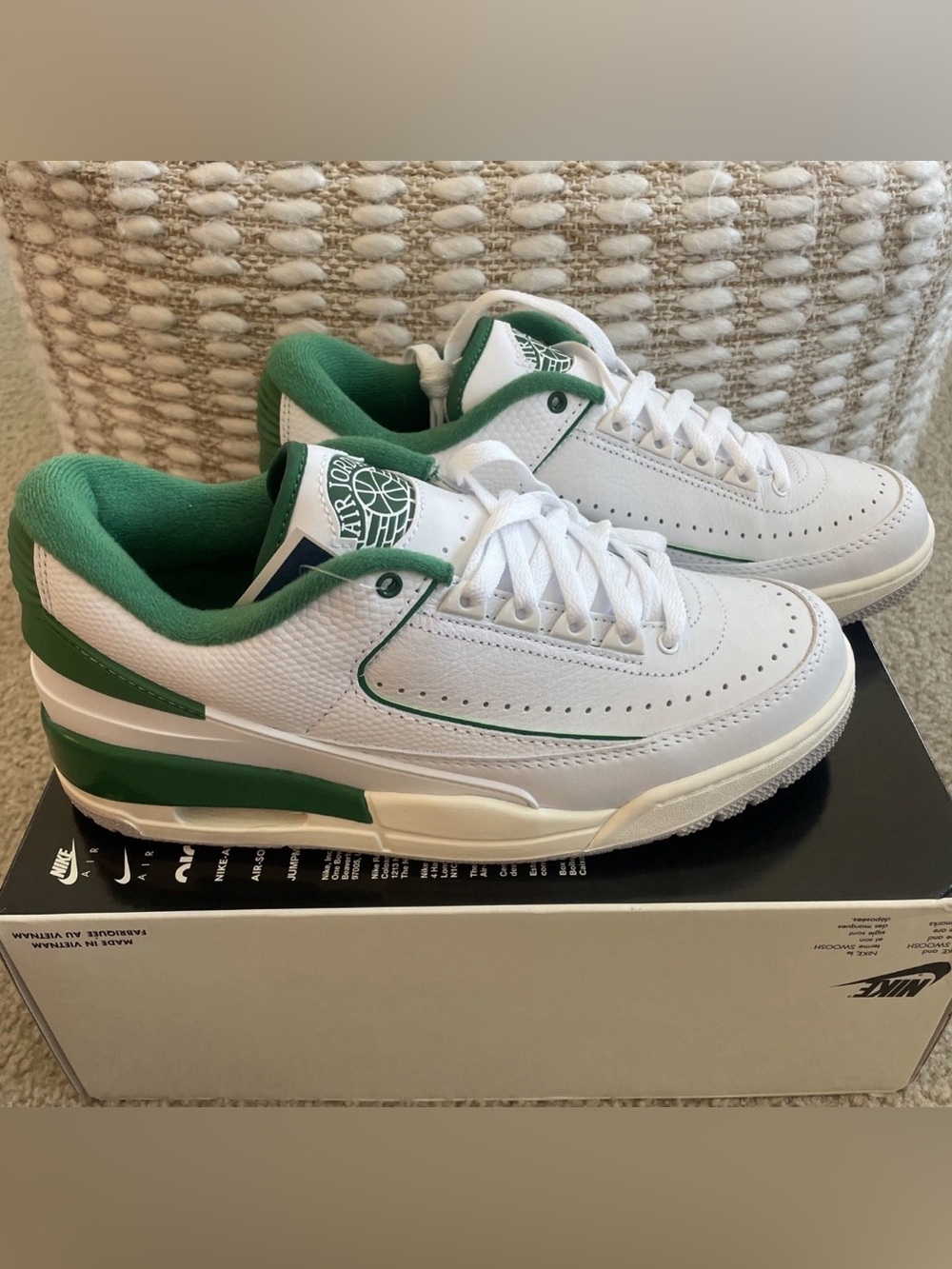 Nike Jordan Air 2/3 White Pine Green FD0383-161 Men’s Size 7.5 New 2024